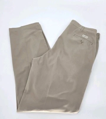 Pantalones chinos plisados Andrew beige 36x34 Polo Ralph Lauren para hombre pantalones preppy Foto 1 de 4