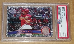 2011 TOPPS NELSON CRUZ DIAMOND ANNIVERSARY PSA 9 #236 POP 1 NONE HIGHER - Picture 1 of 2