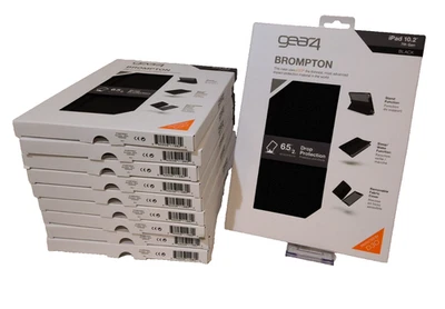 LOT OF 10 Zagg GEAR4 Cases Black 702005356  for Apple iPad 10.2 2019 - Image 1 of 3