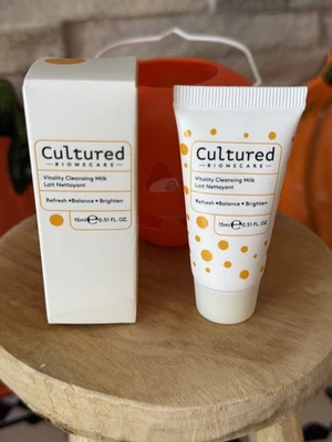 Cultured Biomecare CULTURED VITALITY CLEANSING MILK 15 ml - Bild 1 von 2