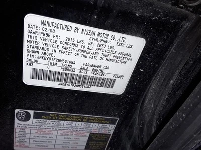 Automatic Transmission AWD M45x From 12/07 Fits 08 INFINITI M45 1351200 Foto 1 de 4