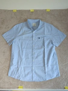 American Eagle Classic Fit Kurzarm Hemd mit Knopfleiste XL - Bild 1 von 6