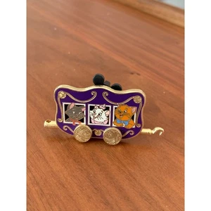 Aristocats Train Berlioz Marie Toulouse Disney Soda Fountain Trading Pin LE 400 - Picture 1 of 2