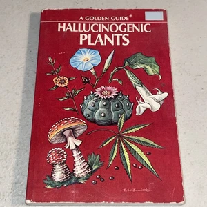 Hallucinogenic Plants Golden Guide RICHARD EVANS SCHULTES 1st Ed 2nd Psychedelic - Foto 1 di 6