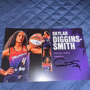 Scheda autografa WNBA Skylar Diggins Smith #4 Phoenix Mercury - Foto 1 di 4