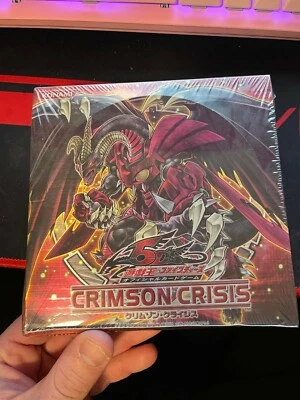 YUGIOH CRIMSON CRISIS 5DS JAPANESE SEALED BOX US SELLER - Image 1 of 4