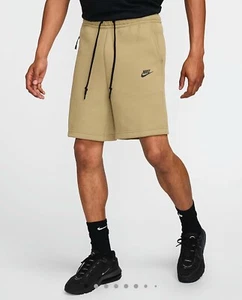 Nike Sportswear Tech Fleece Shorts Neutral Olive/ Black Men’s Size XS FB8171-276 - Picture 1 of 8