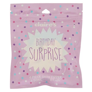 Claire's Birthday Bath Bomb Blind Bag - 4 Pack New with tags - Picture 1 of 2