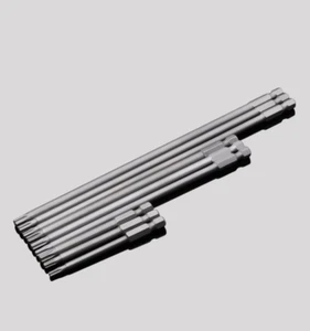 T8 - T40 Verlängerung Pflaumenkopf Magnetismus Schraubendreher Bits Längen 75mm/150mm/200mm - Bild 1 von 23