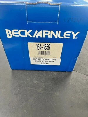 Montaje de motor Beck/Arnley 104-1859 para 02-05 Kia Sedona 3,5 L-V6 Foto 1 de 4