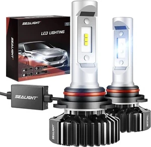SEALIGHT LED Bulbs X1 H4(Hi/Lo) Headlight Cool White 120W 6000K - Picture 1 of 9