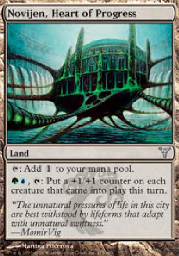 NOVIJEN, HEART OF PROGRESS X4 4 4X Dissension MTG Magic Cards DJMagic - Image 1 of 1