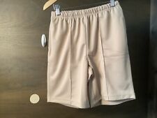 BLAIR WOMENS NEW DOUBLE STITCHED CREASE SHORTS SANDSTONE SIZE 24W PLUS OR 6PNWOT