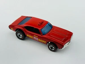 Hot Wheels Redline CHIEFS SPECIAL Fire Dept 442 Red Enamel Flying Colors Nice !! - Picture 1 of 5