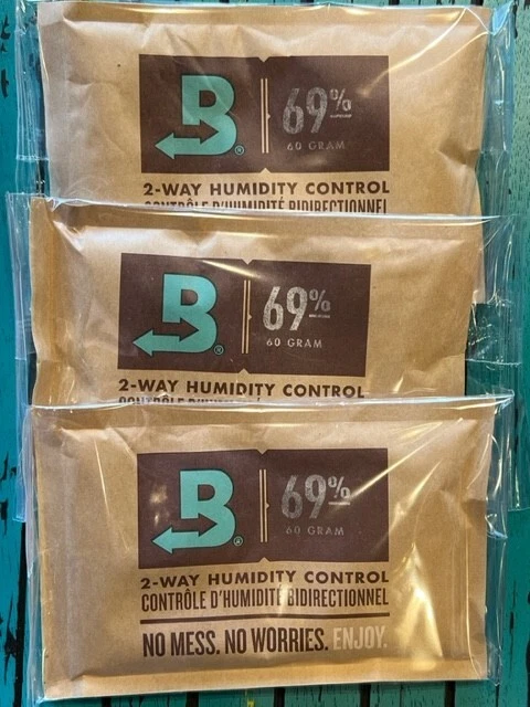 3x Boveda 69%  a`60 g Befeuchter z.B. für Zigarren Humidor - Bild 1 von 1