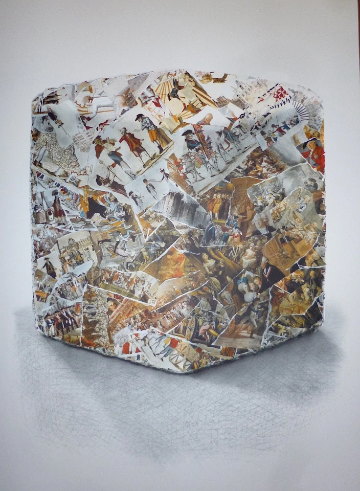 César Baldaccini dit César estampe offset et litho sur velin compression art - Photo 1/1