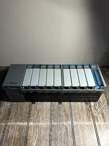 Allen Bradley SLC 500 10 Slot Controller PLC w/ Input Cards As-Is, Read - Picture 1 of 4