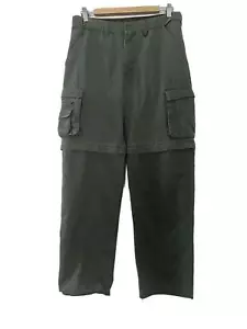 Boy Scouts Pants Youth 16 Green Cargo Detachable Convertible Multiple PocketsBSA - Picture 1 of 12
