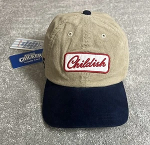 Childish Chicken Collection Corduroy Cap New With Tags RARE - Picture 1 of 9