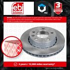 2x Brake Discs Pair Vented fits VAUXHALL CARLTON Mk3 2.3D Front 86 to 94 257.9mm