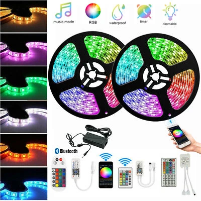 1-20m RGB LED Stripe 5050 SMD Leiste Streifen Band Licht Leuchte Lichterkette  - Bild 1 von 4