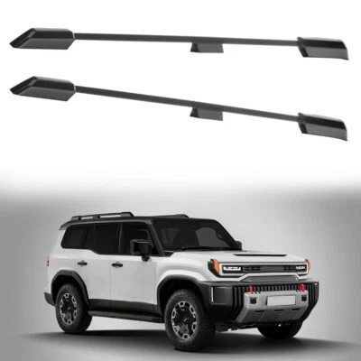 2Pcs for Land Crusier J250 LC250 2024 2025 Aluminum Side Rail Bar Roof Rail Rack - Image 1 of 4