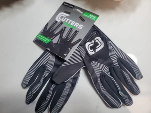 Cutters Football ~ Epic Receiver Handschuhe ~ Erwachsene L/XL ~ Sticky Grip Handfläche 🏈 NEU - Bild 1 von 7