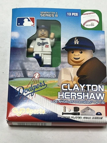 Oyo Sports MLB Los Angeles Dodgers Clayton Kershaw Mini Figure Cover