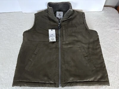 Chaleco polar de microgamuza de RFT Rainforest para hombre medio cálido forrado madera RF2401 Foto 1 de 4