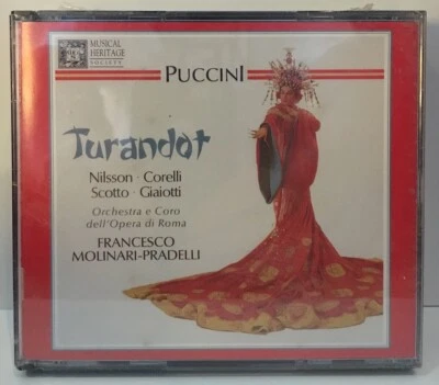 Puccini: Turandot (Opera In 3 Acts) Francesco Molinari-Pradelli Brand New Sealed - Image 1 of 2