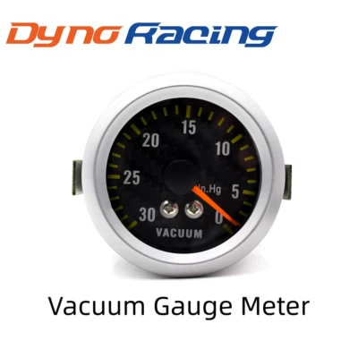 Universal 2 inch 52mm Car Motor  Black Face LED 0-30 Vacuum Gauge Meter - Image 1 of 4