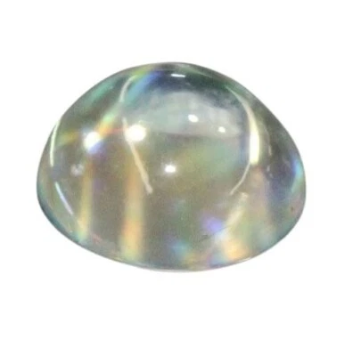 Piedra lunar arco iris extra fina natural - cabujón redondo - Sri Lanka - grado AAA+ Foto 1 de 2