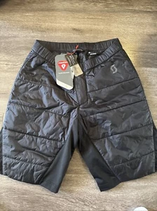 NEW Scott Men’s Primaloft Black Insuloft Light Shorts Size S - Picture 1 of 4