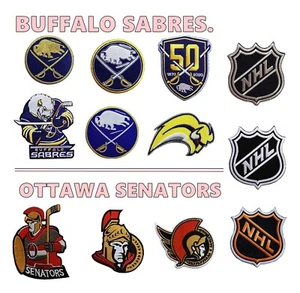 Hockey 🏒Buffalo&ottawa Patches Embriodery From Thai 🛫To🛬USA🚚USPS Agent. - Picture 1 of 36