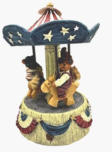 Boyds Bearstone Martha, Dolly y George - Una tradición americana #227810 musical - Imagen 1 de 6