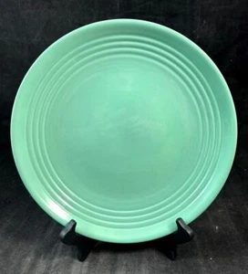 Bauer Ring Turquoise Large Dinner Plate - Picture 1 of 5