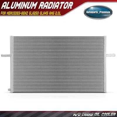 1x Radiador para Mercedes-Benz GLA250 2015 2016-2020 GLA45 AMG 2014-2019 L4 2,0 L Foto 1 de 4