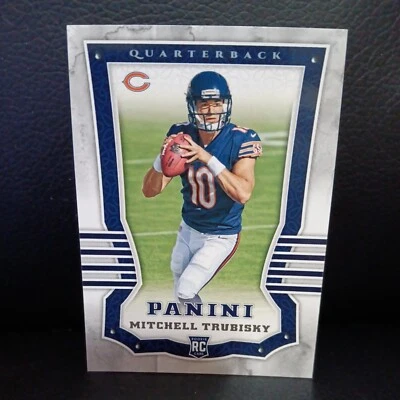 2017 Panini Football MITCHELL TRUBISKY Rookie Card #101 Bears Steelers MINT - Image 1 of 2