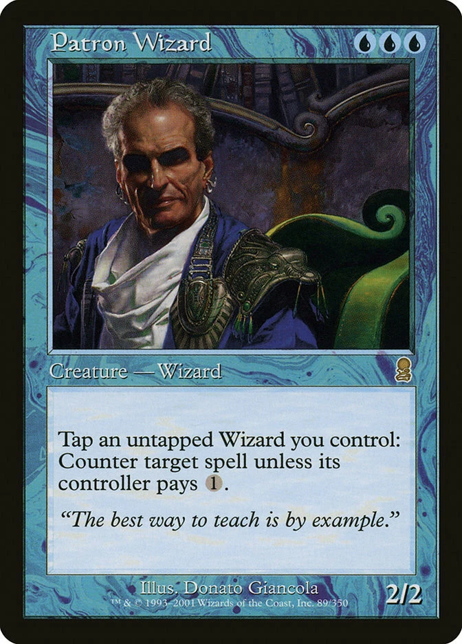 MTG Patron Wizard Odyssey Magic the Gathering - Image 1 of 1