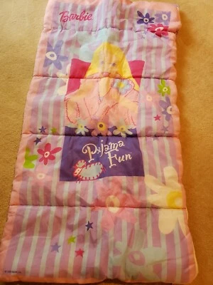 Pijama Barbie divertido saco de dormir infantil 1999 Mattel - Imagem 1 de 3