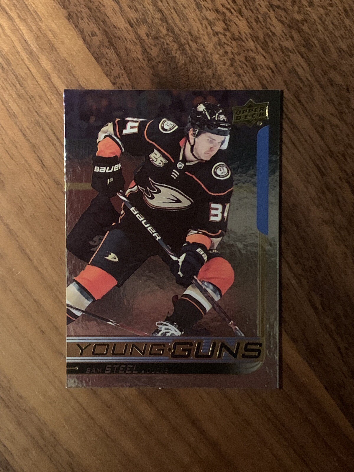 2018-19 Upper Deck Silver Foil Young Guns Sam Steel #487 RC