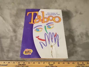 Hasbro Taboo Board Game 2000 Version Brand New Factory Sealed - Picture 1 of 5