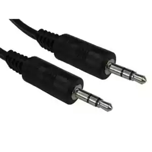 Conector estéreo de 3,5 mm cable auxiliar macho 1M auriculares audio cable de 3,5 mm - Imagen 1 de 1