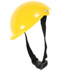 Dog Cat Helmet Pet Hat Adjustable Belt Riding Bike Hat Yellow S