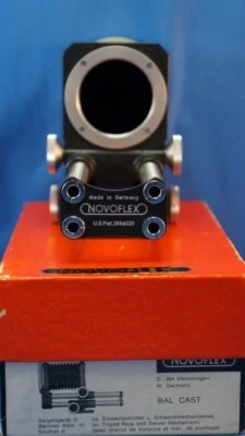 NOVOFLEX BELLOWS BAL CAST OLD STOCK for FOLLOW FOCUS LENSES with FOCUSING RAIL - Image 1 of 4