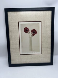 Better Home Gardens Poppy Home Interior 2 Poppies Picture Contemporary 17.5x21.5 - Picture 1 of 14