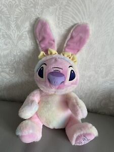 Disney Store Easter 2020 Stitch Plush Bunny Rabbit Multicoloured 16”