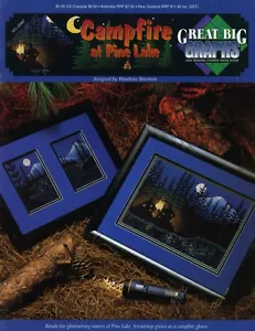 Great Big Graphs VCL 20067 - Campfire at Pine Lake by Woodrow Bowman - Picture 1 of 2