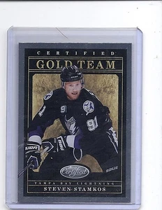 11-12 2011-12 Certificado Steven Stamkos Gold Team 5 Tampa Bay Lightning - Imagen 1 de 1