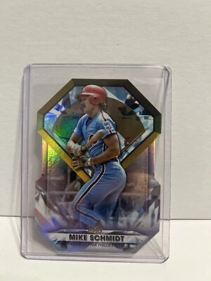 2022 Topps Series 1 - Diamond Greats Die-Cuts #DGDC-22 Mike Schmidt - Image 1 of 2
